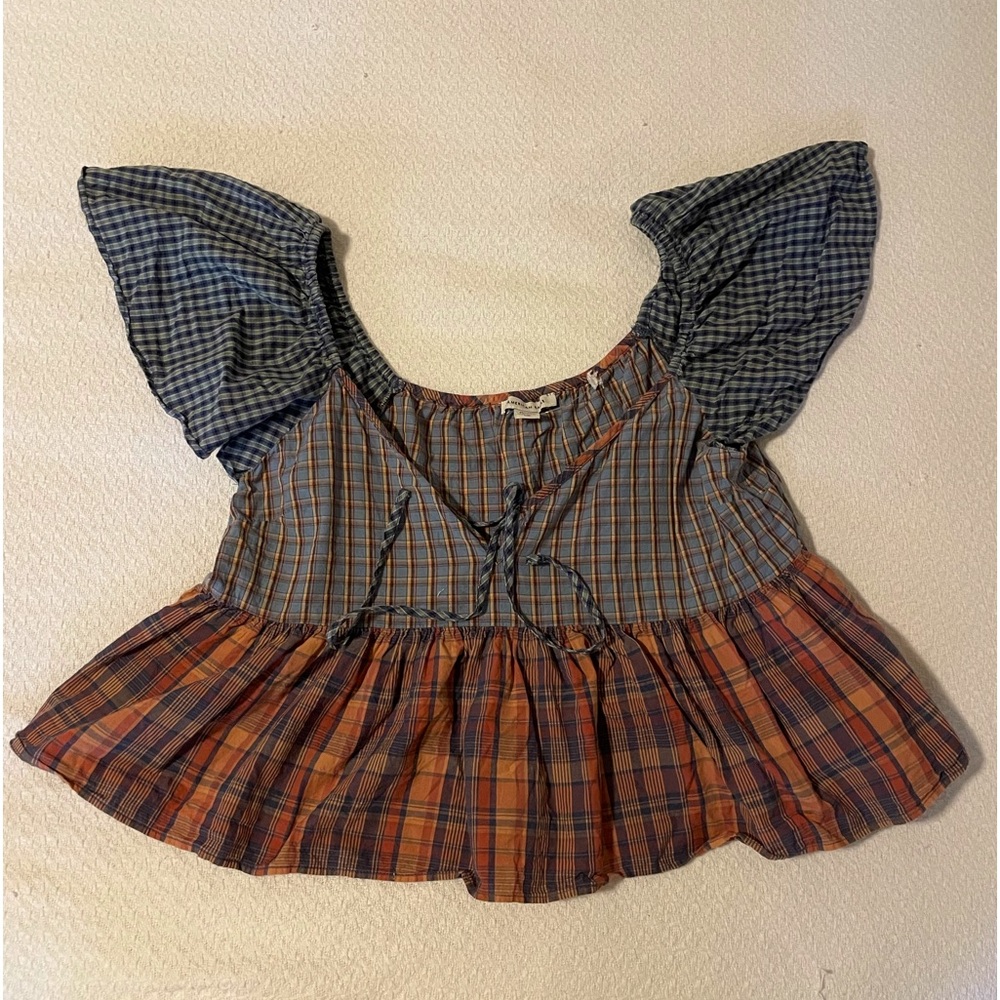 American Eagle babydoll top in size medium